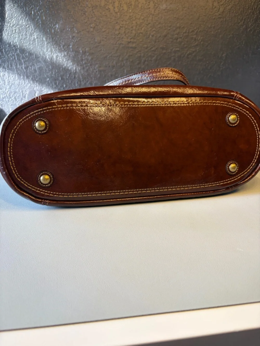 Coach Patent Leather Shoulder Tote with Gold Hardware! #11500 - Picture 16 of 16